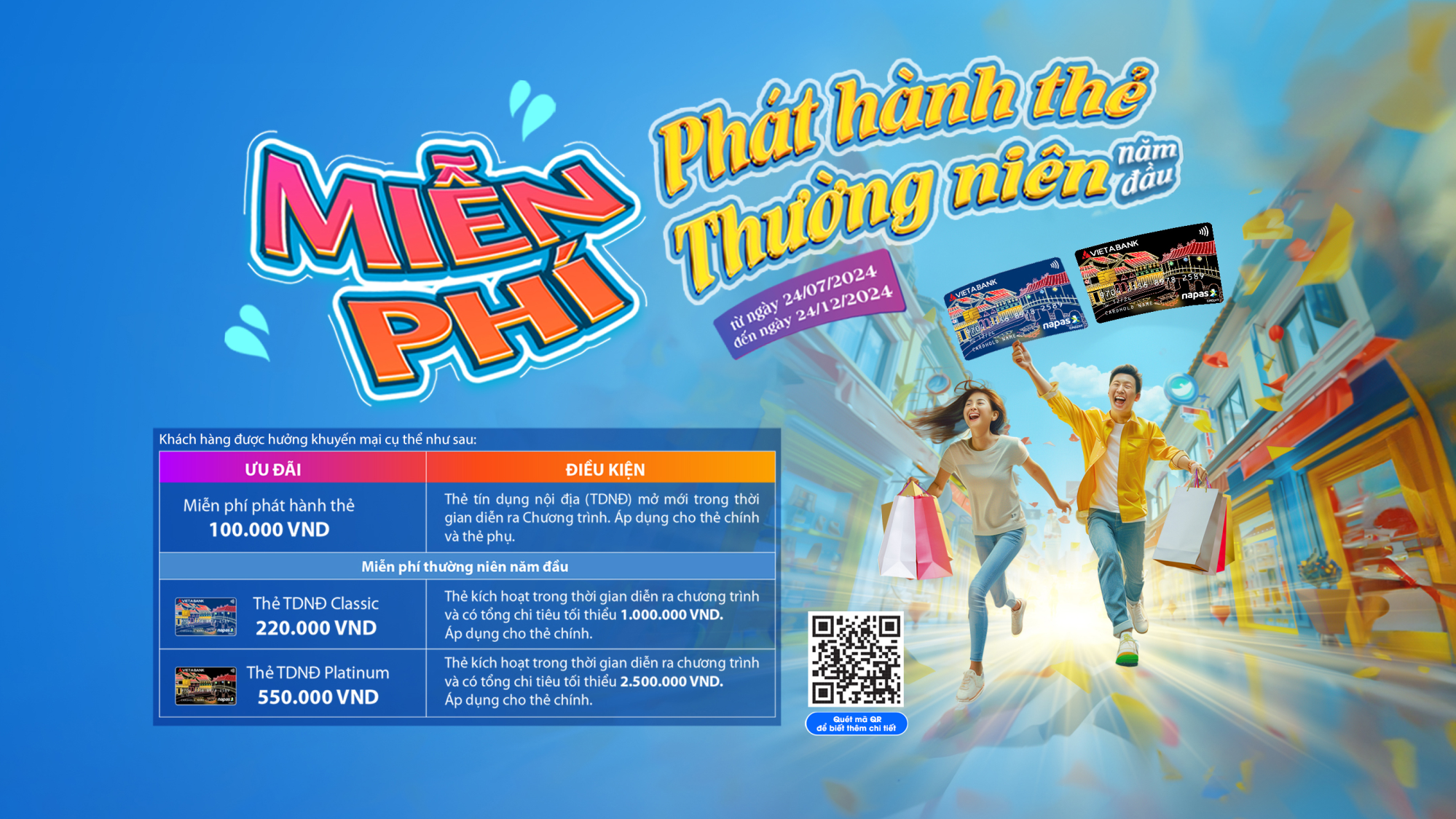 MỞ THẺ NGAY THÔI - NHÂN ĐÔI QUÀ TẶNG 